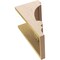 Ekena Millwork 9"W x 9"D x 18"H Wide Diane Rough Cedar Woodgrain TimberThane Corbel, Primed Tan CORUR09X09X18DIARCPR - alternate 6